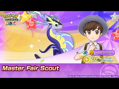 Pokemon Masters EX: Florian & Miraidon MasterFair Summoning