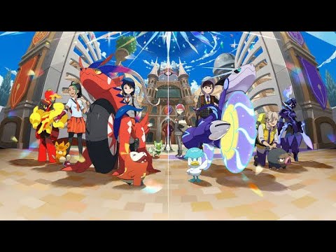 Five Friend's Treasure Hunt Event, all scenes/battles #pokemonmasters #pokemon