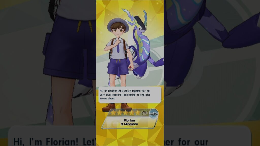 The Future is HERE!!! Florian & Miraidon Pulls! | Pokemon Masters EX #Shorts