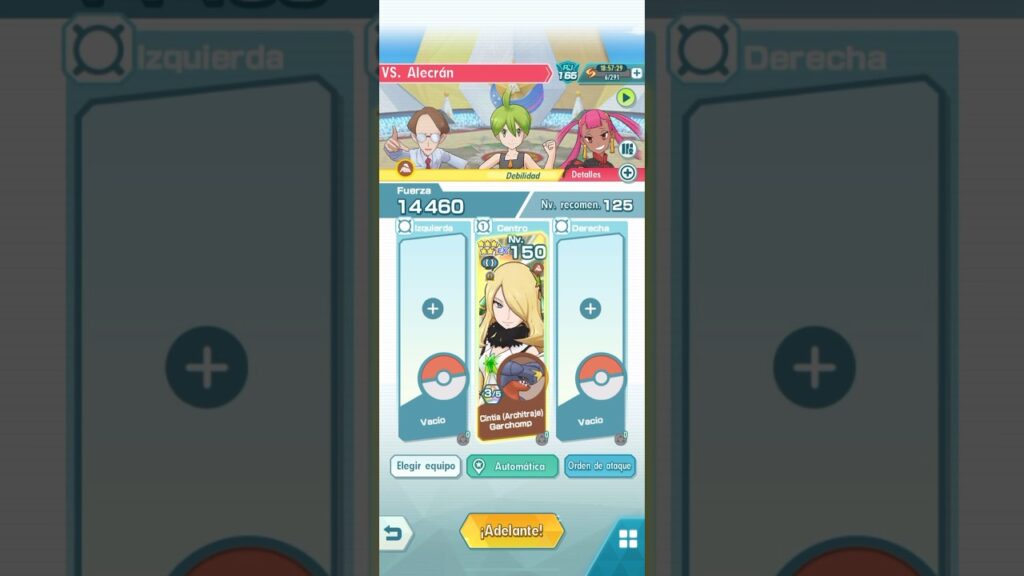 Cintia (Architraje) y Garchomp 3/5 EXR 1vs3 3000pts-Pokemon Masters EX- #pokemon #pokemonmasters