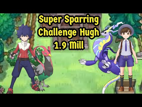Super Sparring Challenge Hugh. Pokemon Masters EX. #pokemon #pokemonmasters