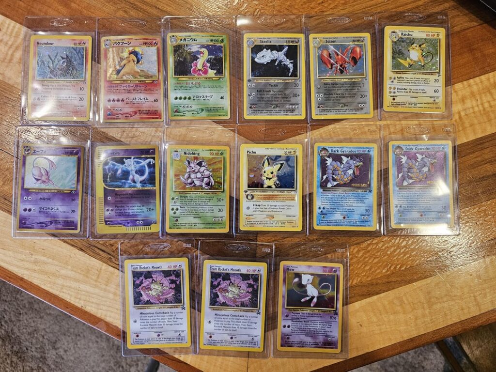 Second submission of childhood cards dropped off at Gamestop!