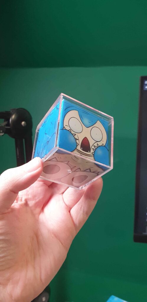 I Got a snorlax into cube