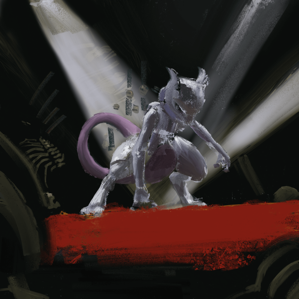 In the lair of mewtwo (oc) . Should i do another? If so who would you like to see next?
