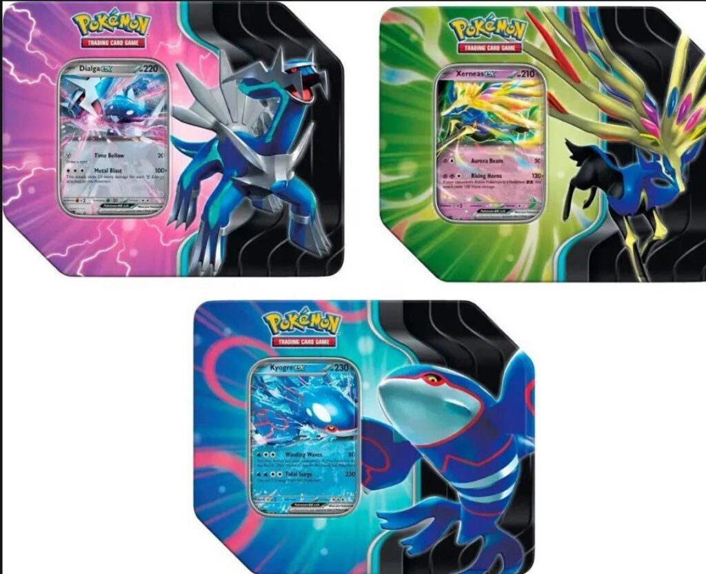 New tins