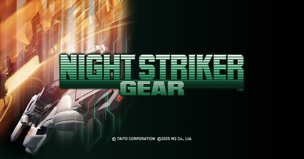 NIGHT STRIKER GEAR launches in 2025 for Switch