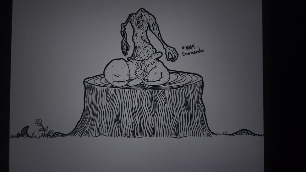 I make pokemon doodles