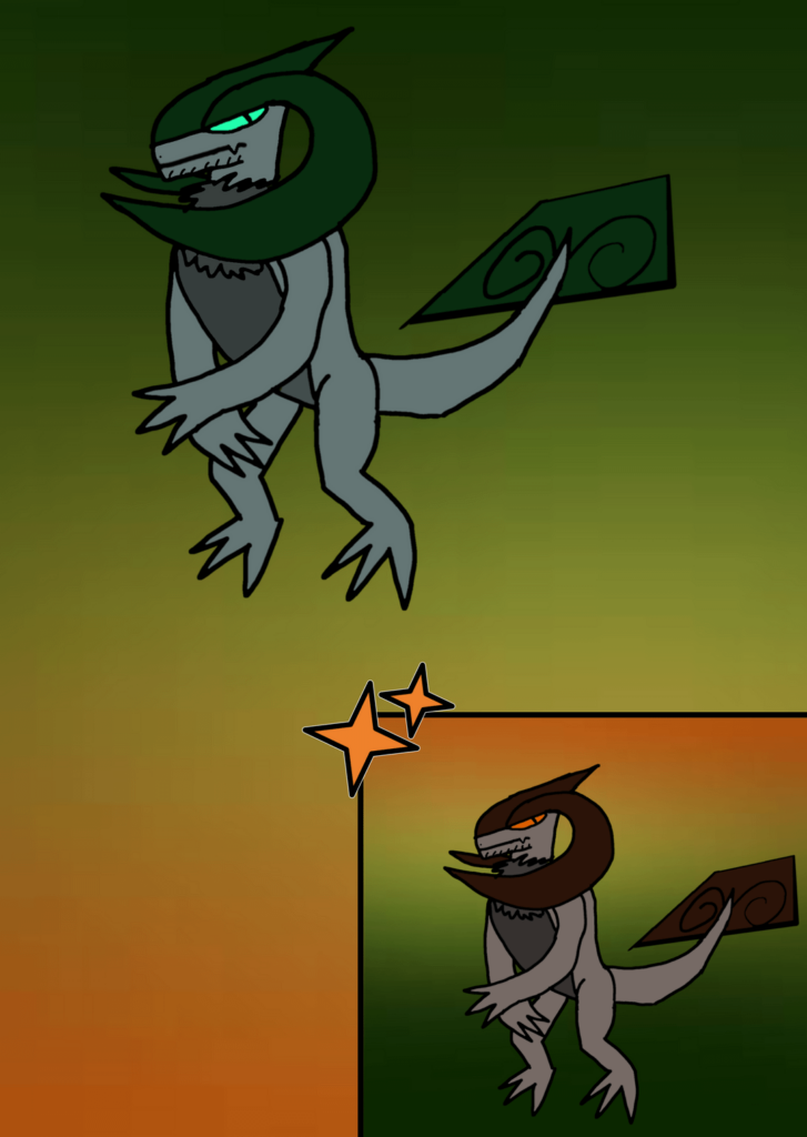 Remaking the final evo of a line that I made a while back because I did a huge mistake.Which one is better?