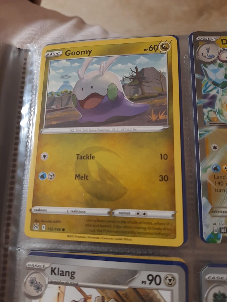 Pulled an english card in a italian pack