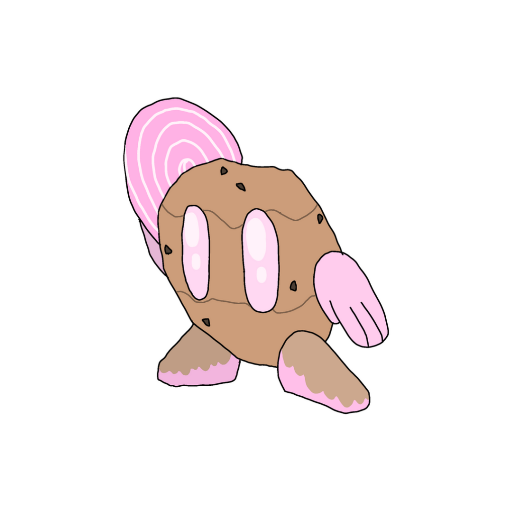 What's that smell...? Why, it's a pair of Pokemon lines from the Tamago Region! The Candirt Line and Rokpoppa's two forms!