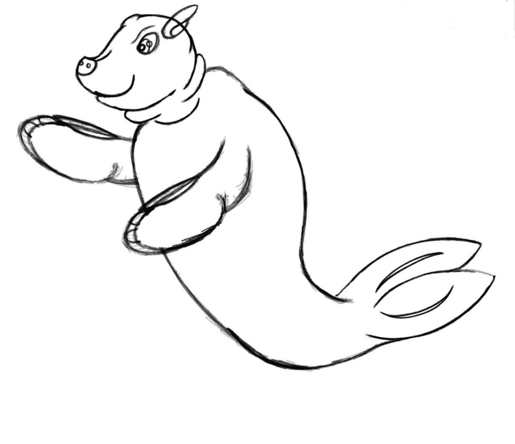 This is a redesign of an old fakemon I made that my wife wanted. It’s been a year so I decided to redesign it. Any tips or critiques.
