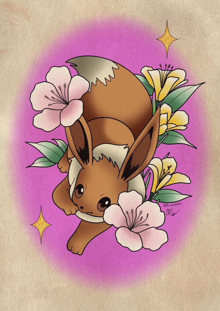 eevee and sylveon!