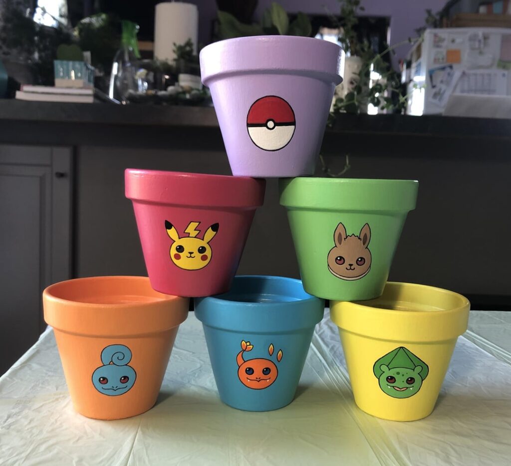 My hobbies include painting, plants, and Pokémon… so why not combine all 3? 🥰 [OC]