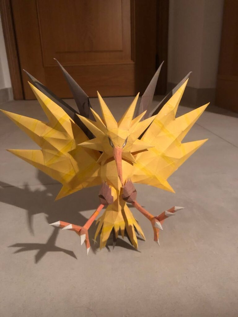 [OC] Pokémon paper models I made during my teens