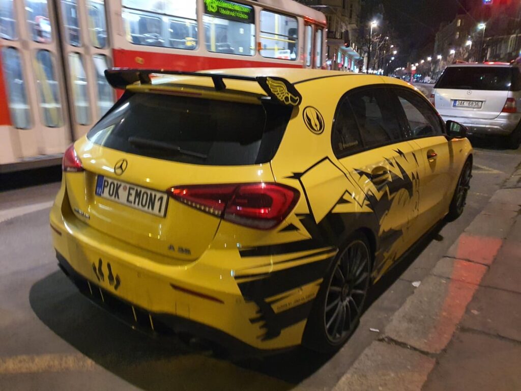 Car in Prague ❤️