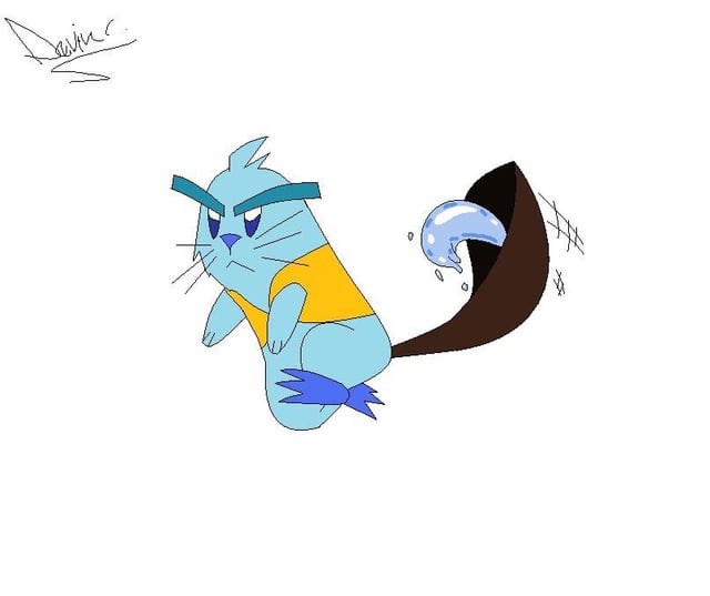 My water starter fakemon