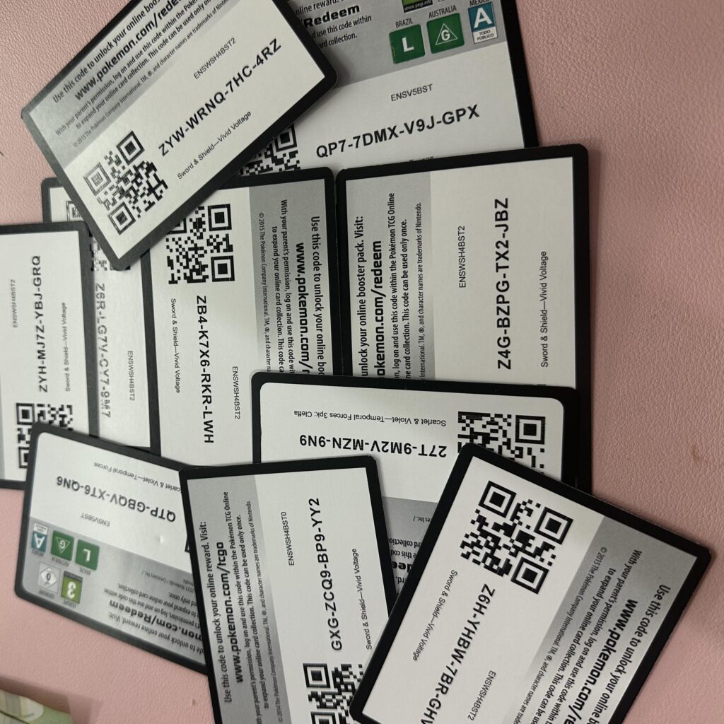Code cards
