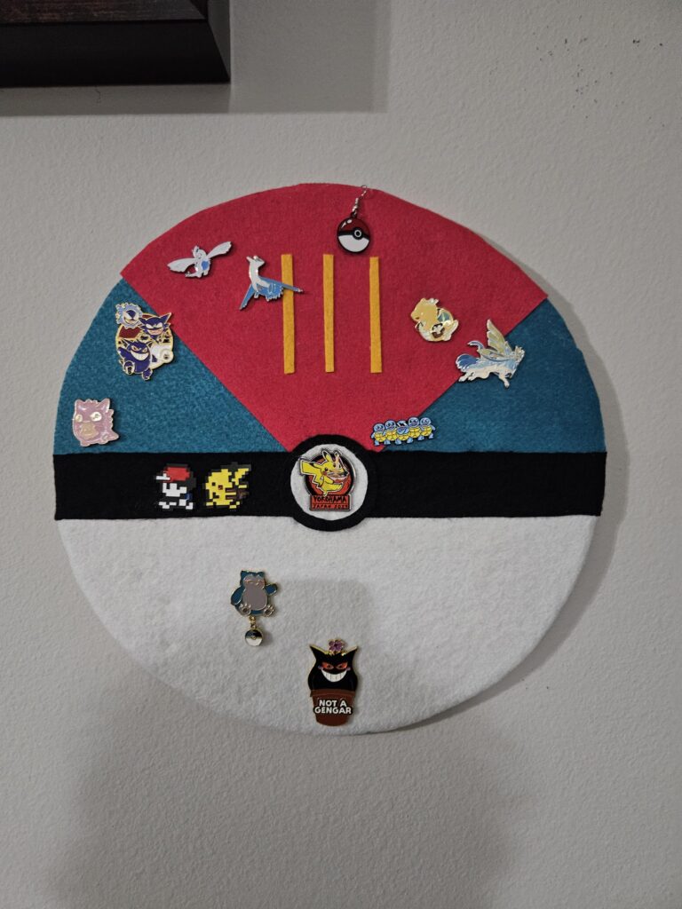 Made a pin board!