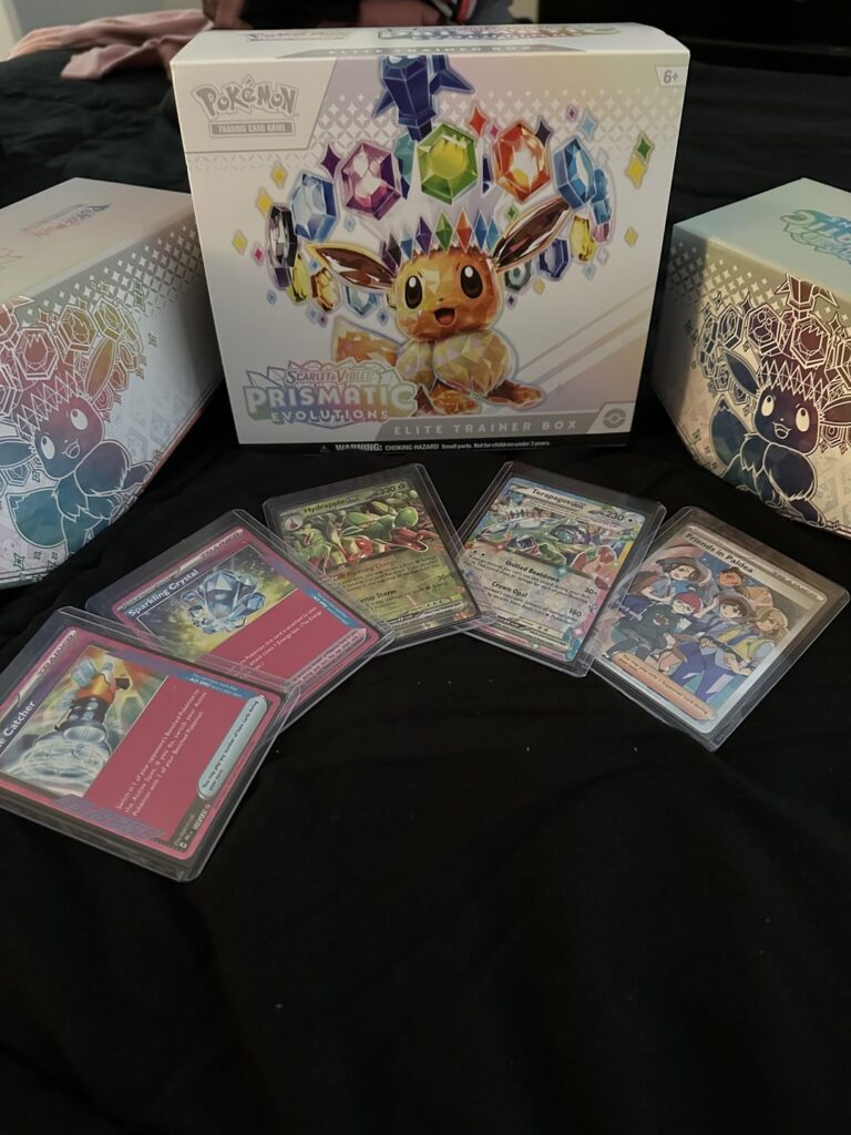 The sad reality of Prismatic Evolution. 4 ETBs