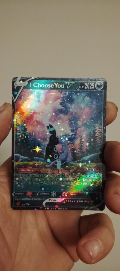 My girlfriend got me a custom card for Valentine's Day 💘