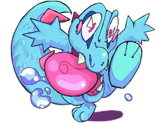 I drew the gen 2 starters :)