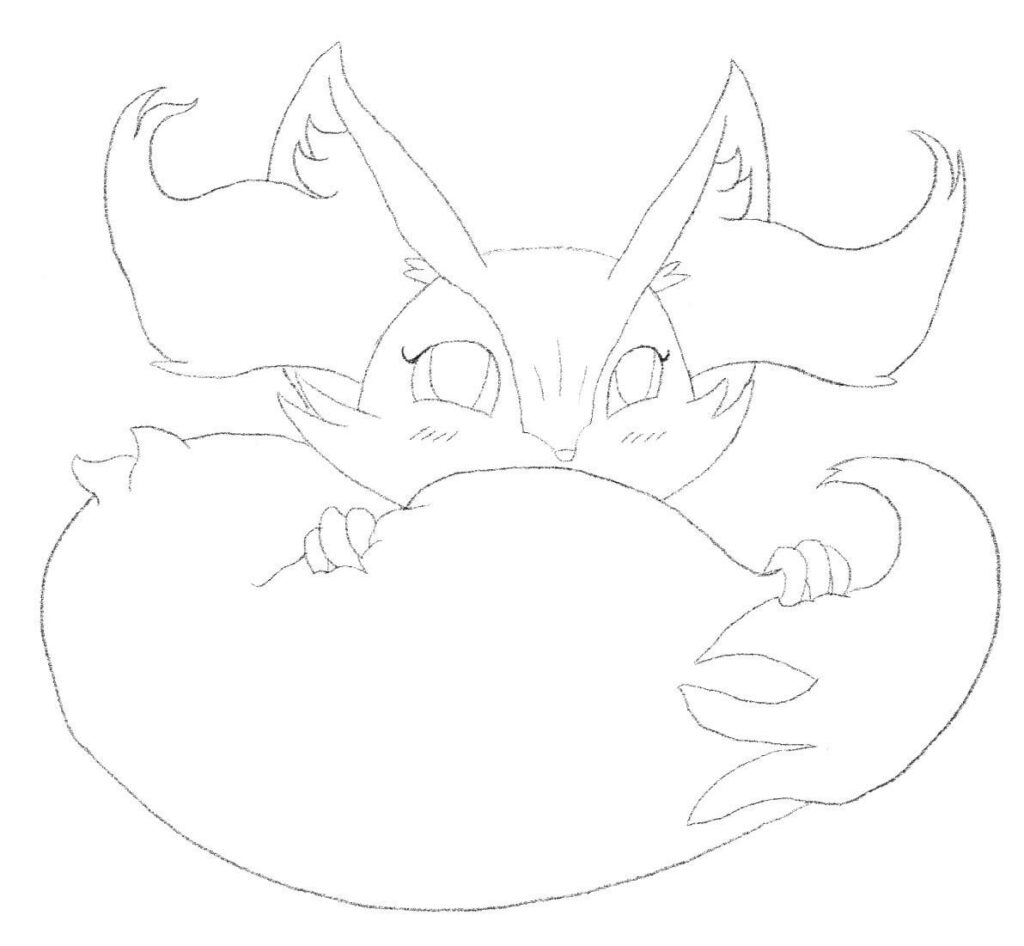 A wild (Fluffy) Braixen appeared!