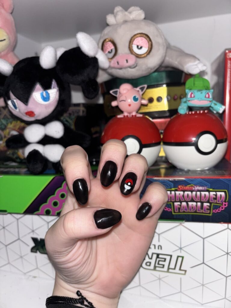 Pokeball nails!