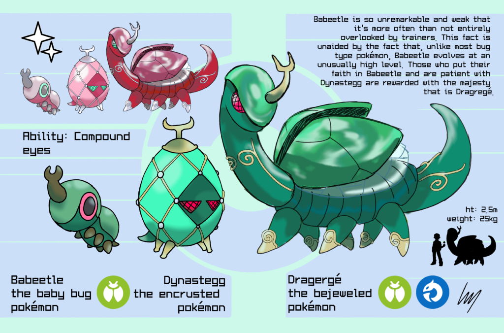 Bug/Dragon Fakemon