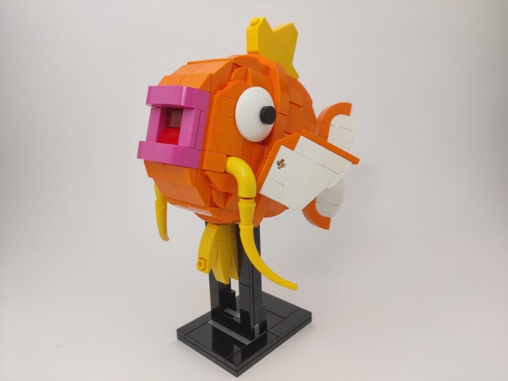 Magikarp built out of LEGO by me