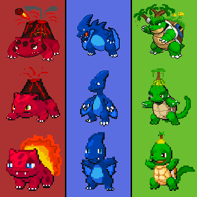 Reverse Typing Kanto Starters final Part!