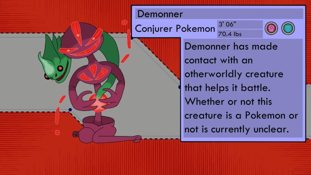 What's This? Your Scarevoyant has evolved into Demonner!