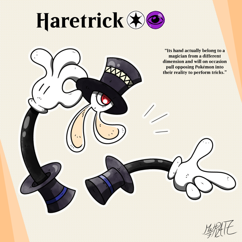 Magical Hat Trick Rabbit Pokemon