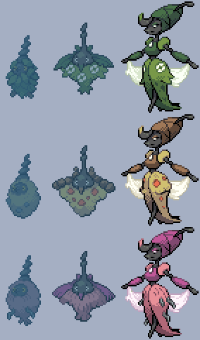 Lepidowager, the Matron Pokémon. (Finalized Wormadam Evolution)