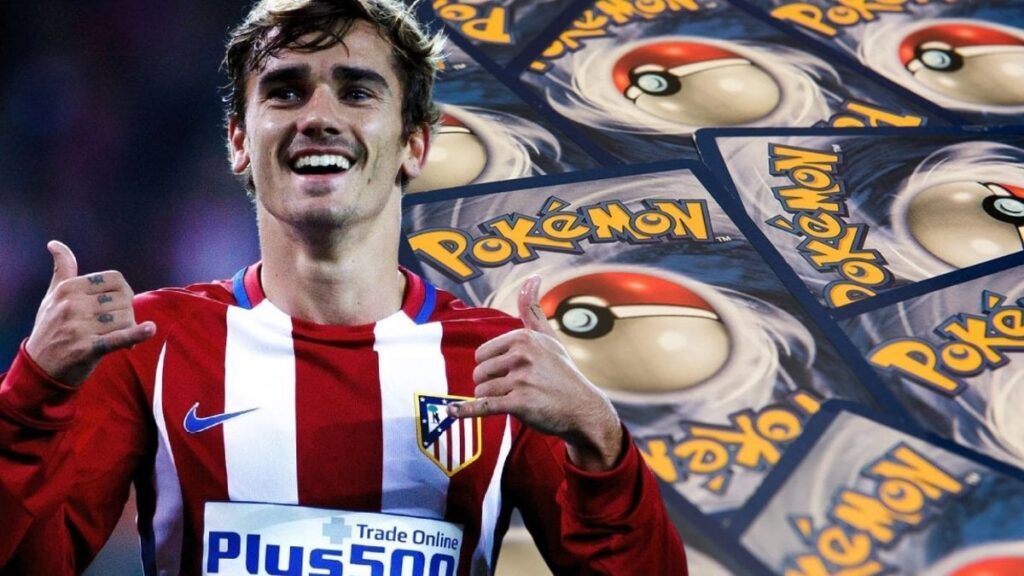 French Superstar Antoine Griezmann Trades Winning Jersey For Pokémon Cards!