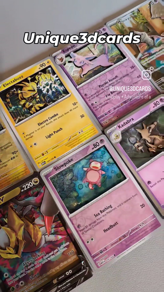 Celebrating one year anniversary creating 3D cards [OC]