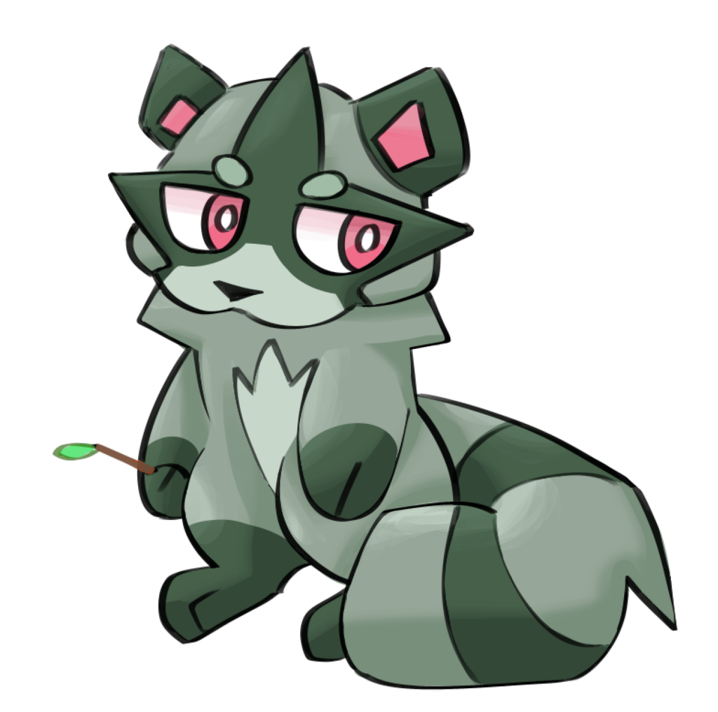 First time drawing a fakemon!! Any tips or name ideas would be awesome C: