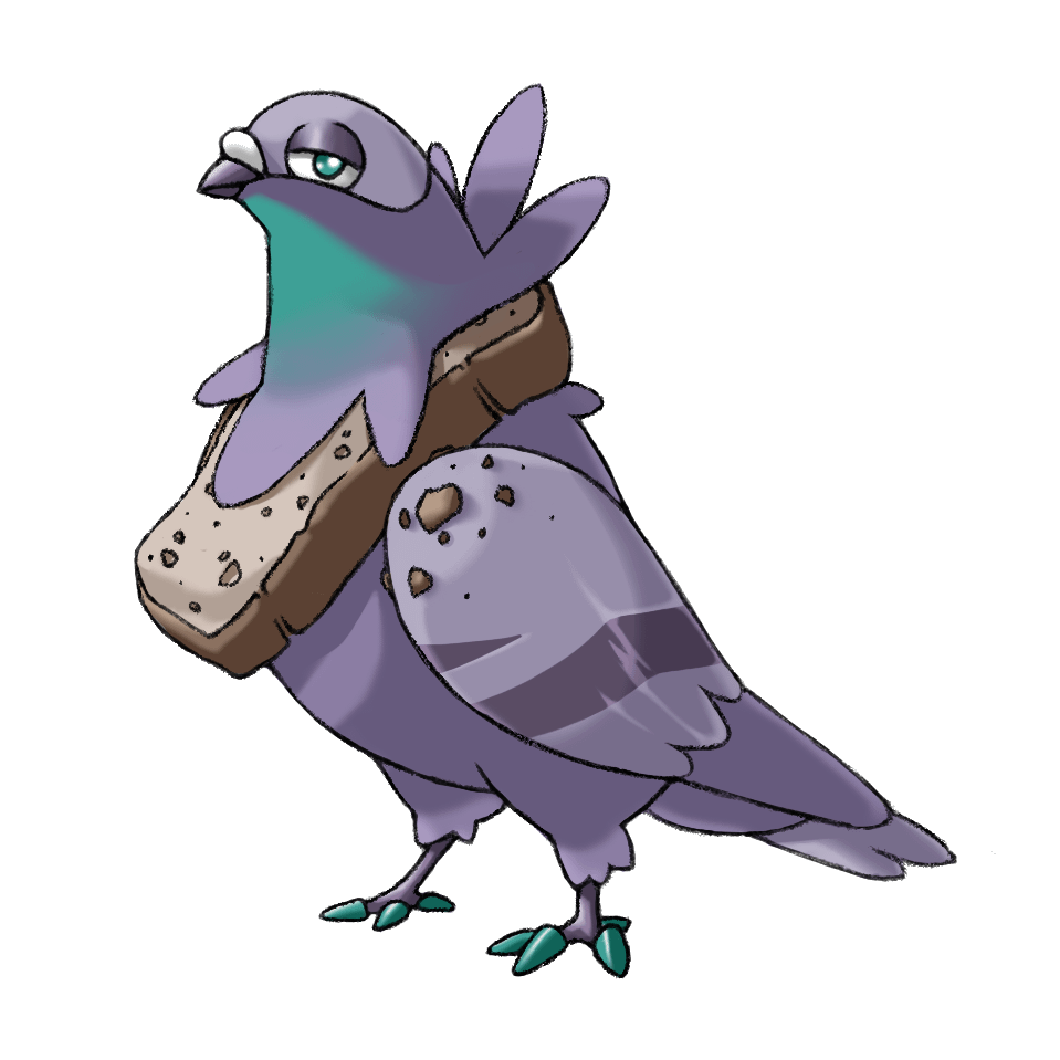 Meet Crustove – the Rock Pigeon Pokémon