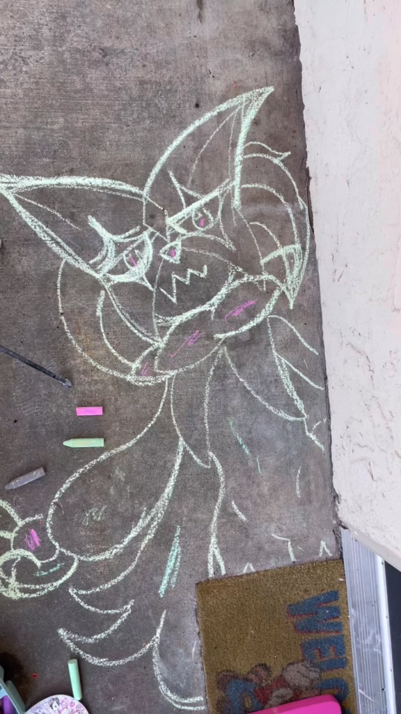 Drew a meowscarada!