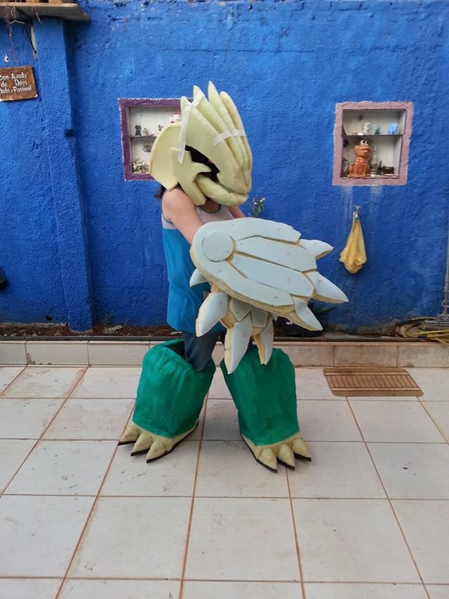 One day... Maybe... Just maybe... I summon courage to finish that cosplay... [Groudon]
