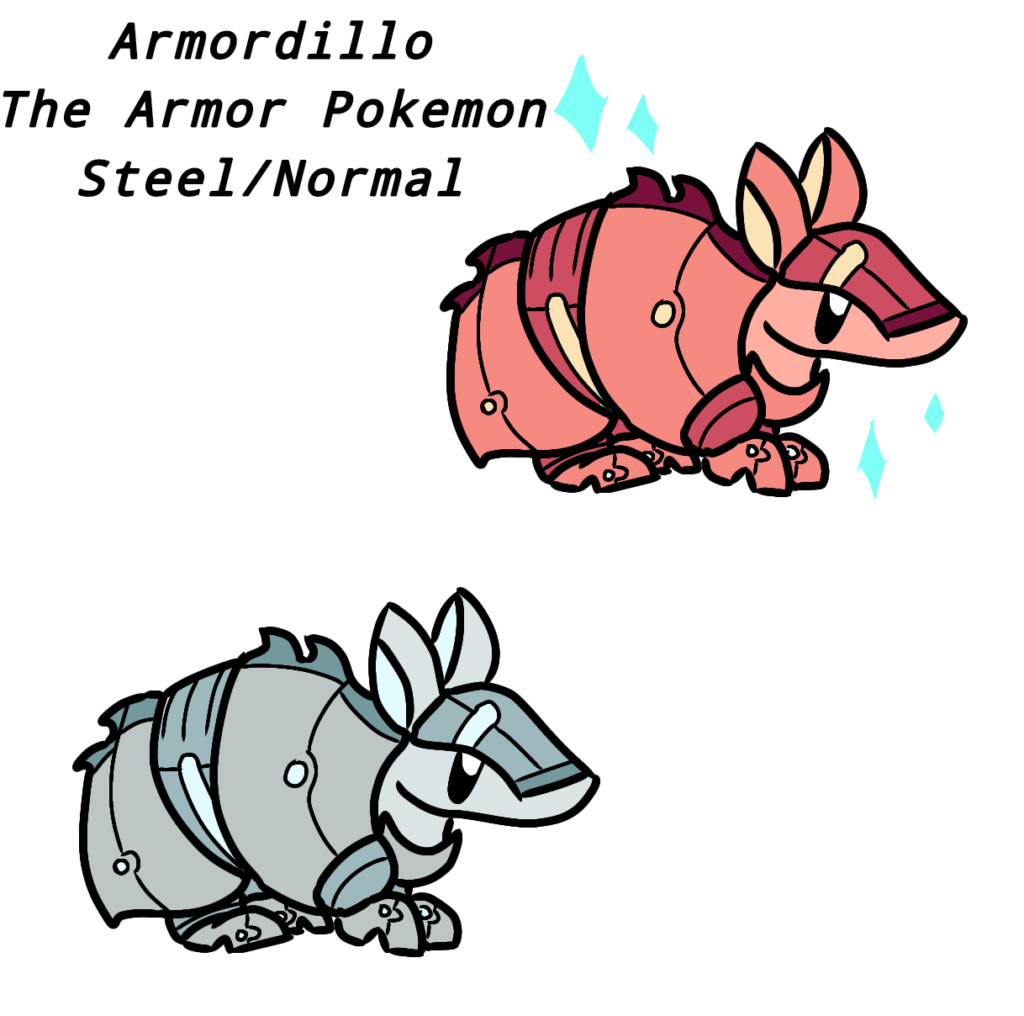 ARMORdillo, my first post here :3 (I love when pokemon names are puns)