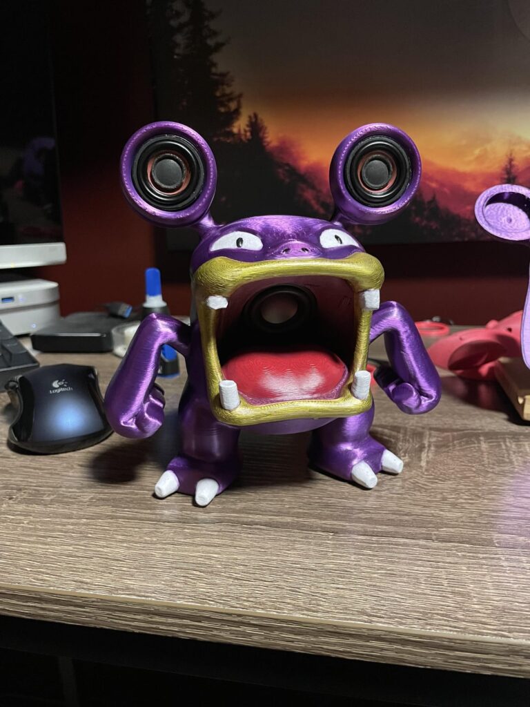 3d Printed Loudred Speaker