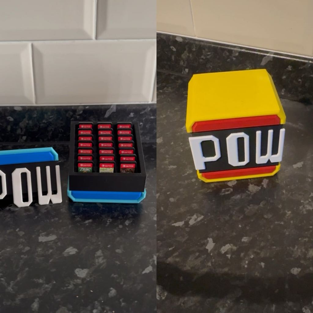 POW! Switch cartridge storage