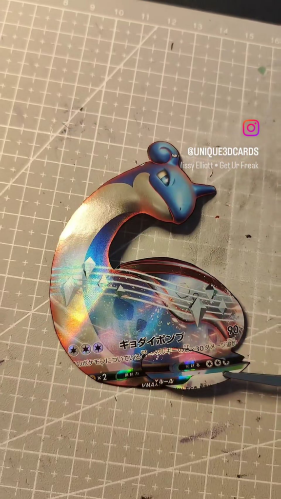 Handcrafted Lapras 3D card [OC]