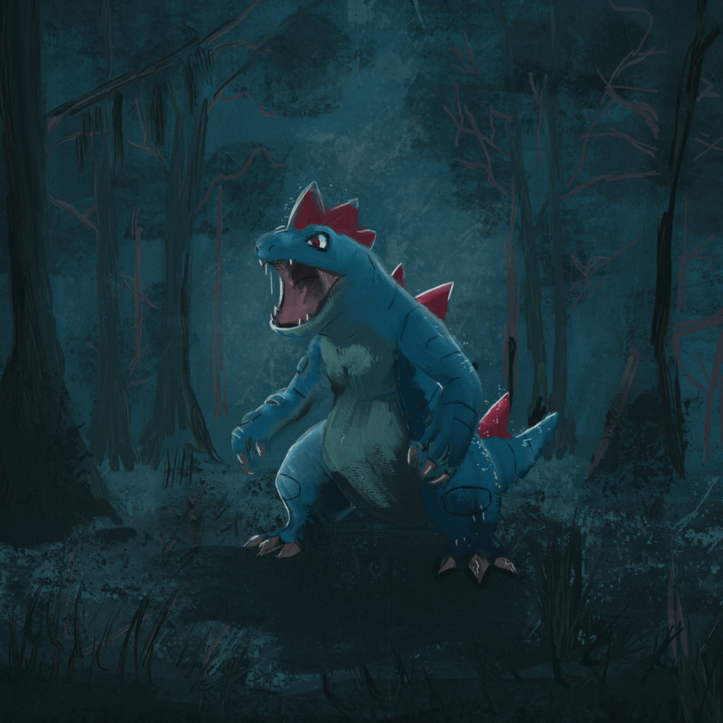 Feraligatr as per request! Whos up next??