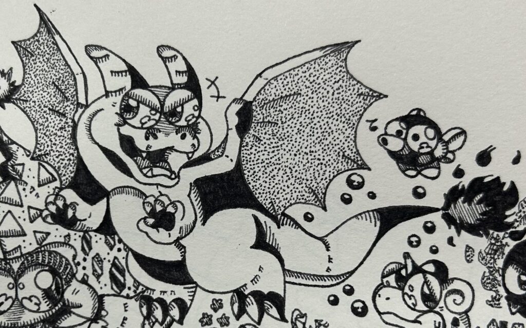 A very silly looking Charizard![OC]