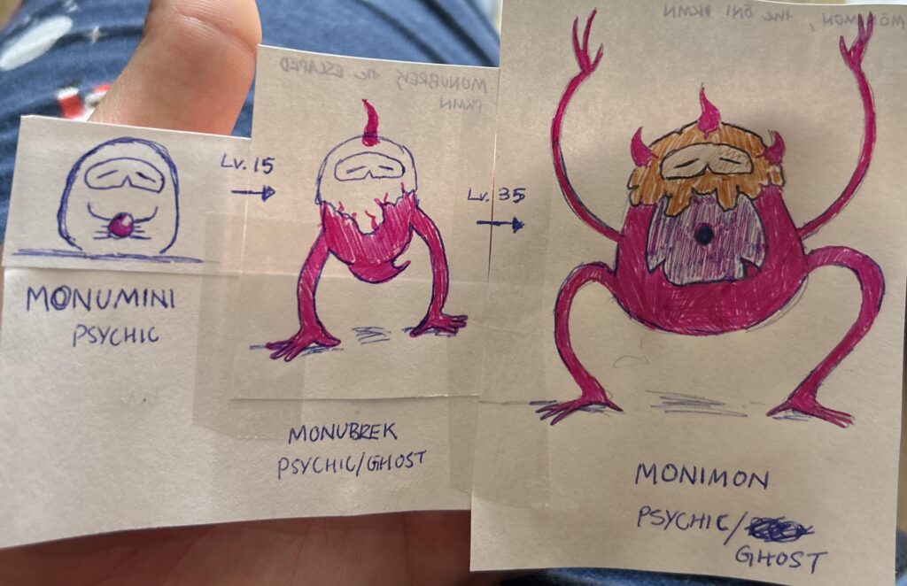 Monimini, Monibrek, Monimon