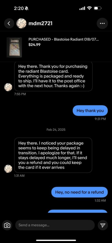 Gotta appreciate some sellers on market.