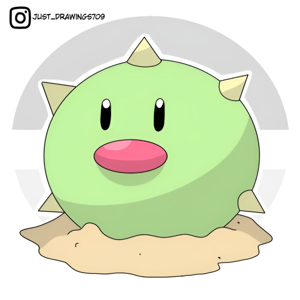 Grass Type Diglett Line