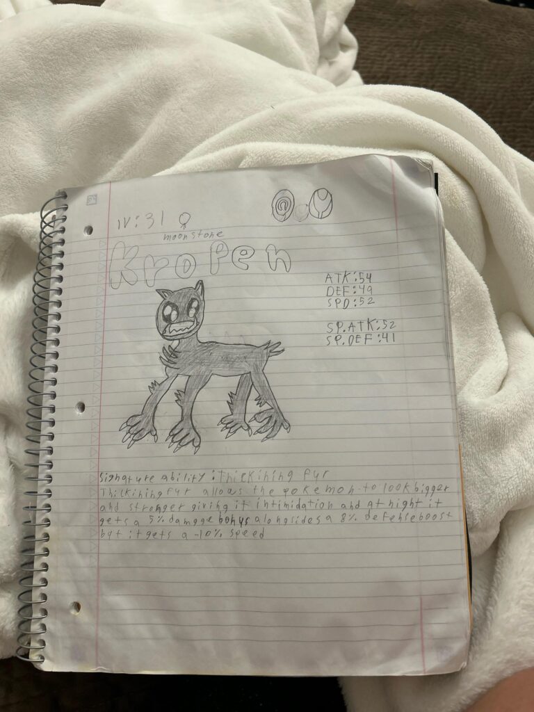 The evolution of my fakemon(check my last post for context)