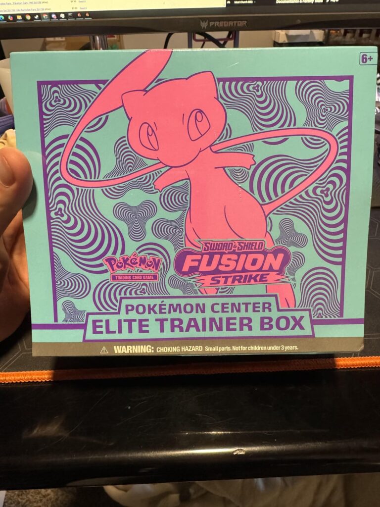 Found Fusion Strike ETB at LCS, I’m not a sealed collector
